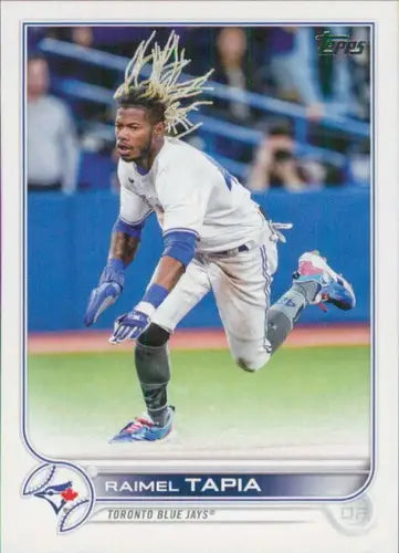 Original gloss 2022 Topps Update US270 Raimel Tapia Blue Jays baseball card