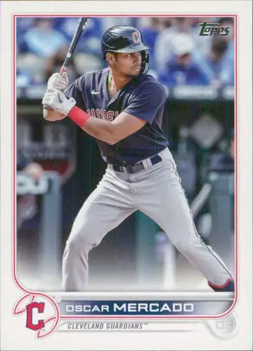 2022 Topps Update #US275 Oscar Mercado NM-MT Guardians ID:49016 - Baseball Card Single