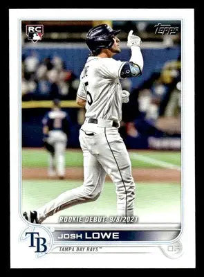 2022 Topps Update #US287 Josh Lowe - Baseball Card Single
