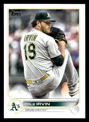 2022 Topps Update #US292 Cole Irvin - Baseball Card Single