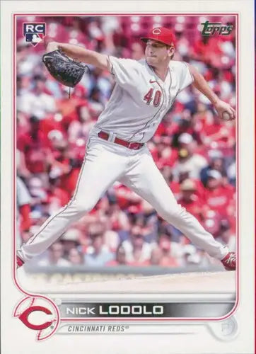 2022 Topps Update #US298 Nick Lodolo NM-MT RC Rookie Reds ID:49018 - Baseball Card Single