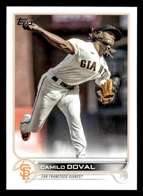 2022 Topps Update #US30 Camilo Doval - Baseball Card Single