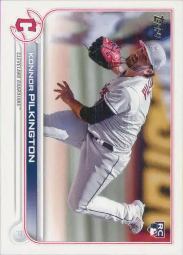 Original gloss 2022 Topps Update US304 Konnor Pilkington rookie baseball card