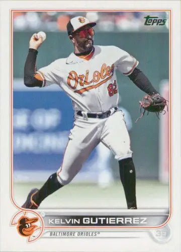 2022 Topps Update #US319 Kelvin Gutierrez NM-MT Orioles ID:49019 - Baseball Card Single