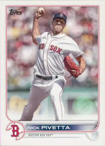 2022 Topps Update US32 Nick Pivetta baseball card Red Sox ID 47385 for collectors