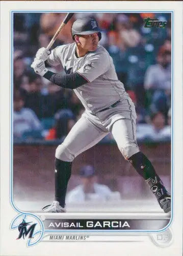 2022 Topps Update US324 Avisail Garcia Marlins baseball card with original gloss