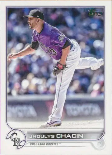 2022 Topps Update #US40 Jhoulys Chacin NM-MT Rockies ID:49012 - Baseball Card Single