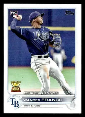 2022 Topps Update #US42 Wander Franco - Baseball Card Single