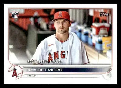 2022 Topps Update #US62 Reid Detmers - Baseball Card Single