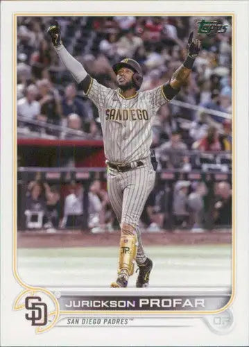 2022 Topps Update US69 Jurickson Profar baseball card with original gloss Padres ID 46541