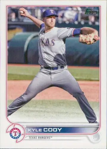 2022 Topps Update #US96 Kyle Cody NM-MT Rangers ID:47484 - Baseball Card Single
