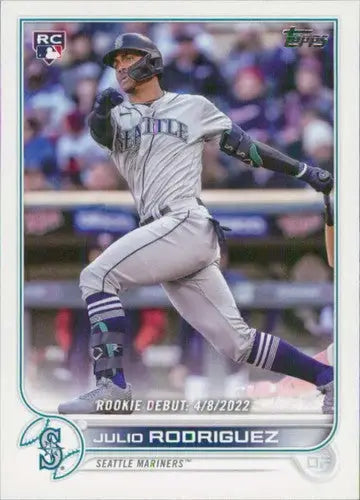 2022 Topps Update #US97 Julio Rodriguez NM-MT Mariners ID:47339 - Baseball Card Single
