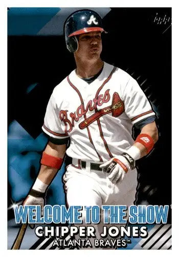 2022 Topps Welcome to the Show Black #WTTS-14 Chipper Jones NM-MT 050/299 Braves - Baseball Card Single