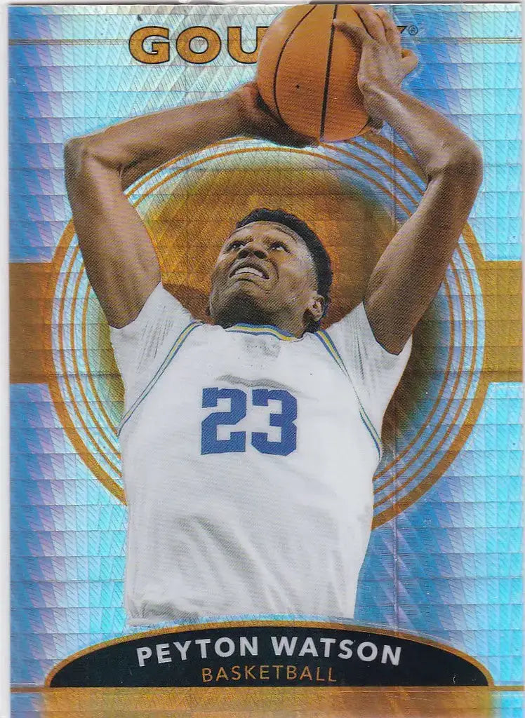 2022 Upper Deck Goodwin Champions #GP18 Peyton Watson Orange Prizm 259/499