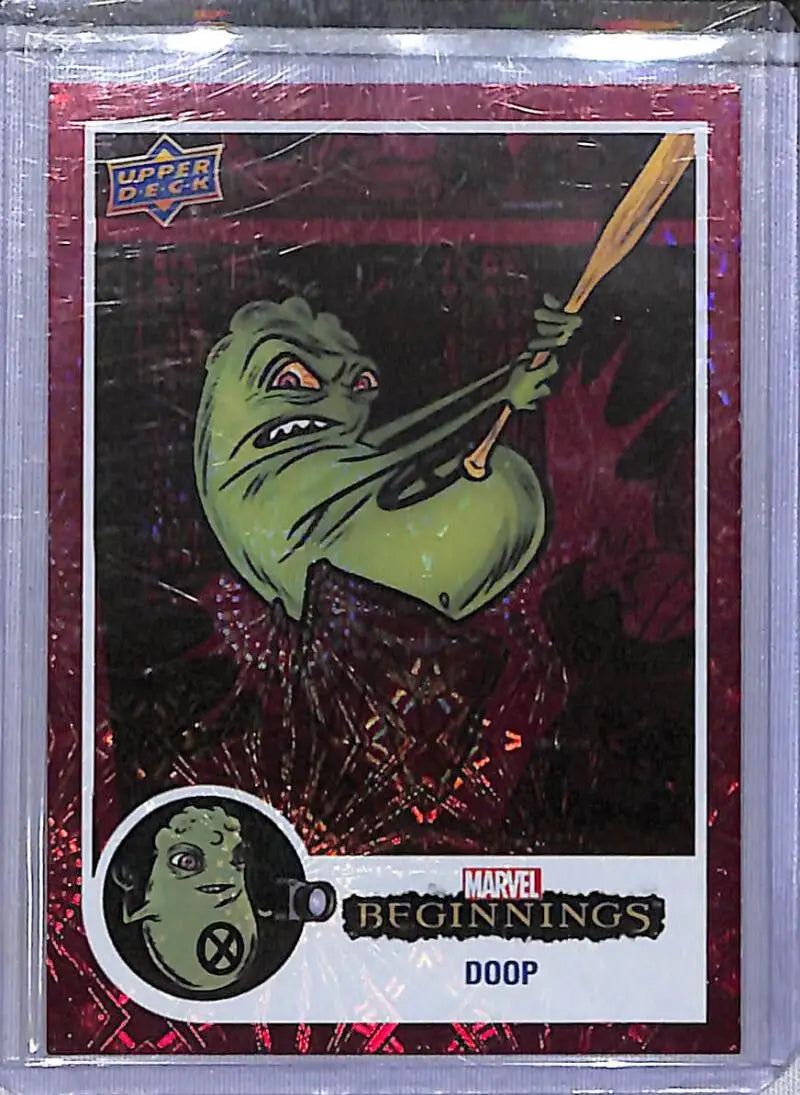 2022 Upper Deck Marvel Beginnings Red Supernova #141 Doop NM-MT - Marvel Card Single