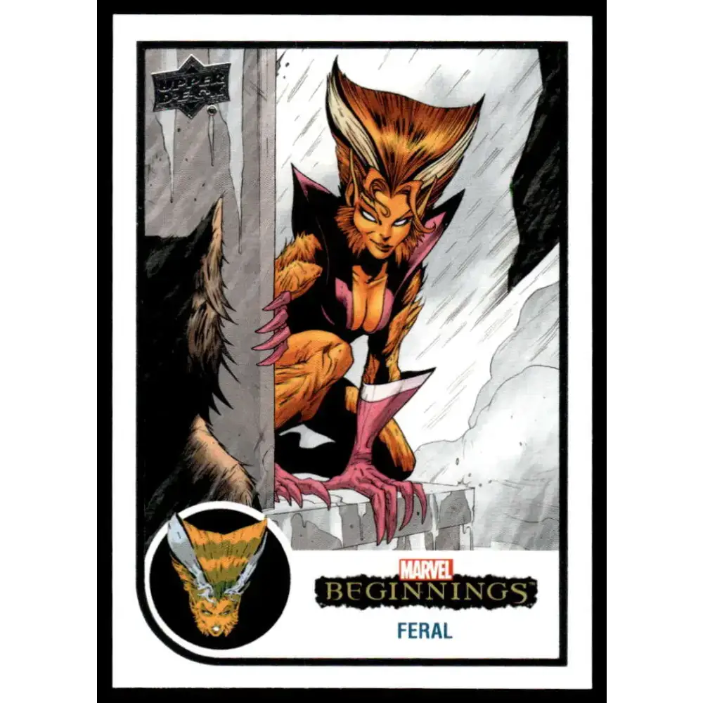 2022 Upper Deck Marvel Beginnings Vol. 2 Series 1 #125 Feral NonSport - Marvel Card Single