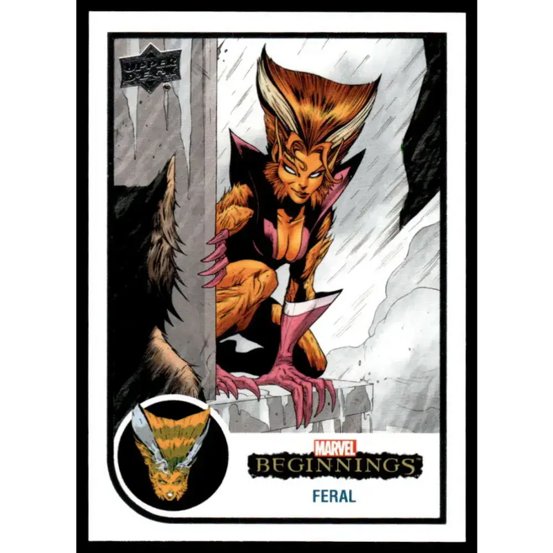 2022 Upper Deck Marvel Beginnings Vol. 2 Series 1 #125 Feral NonSport - Marvel Card Single