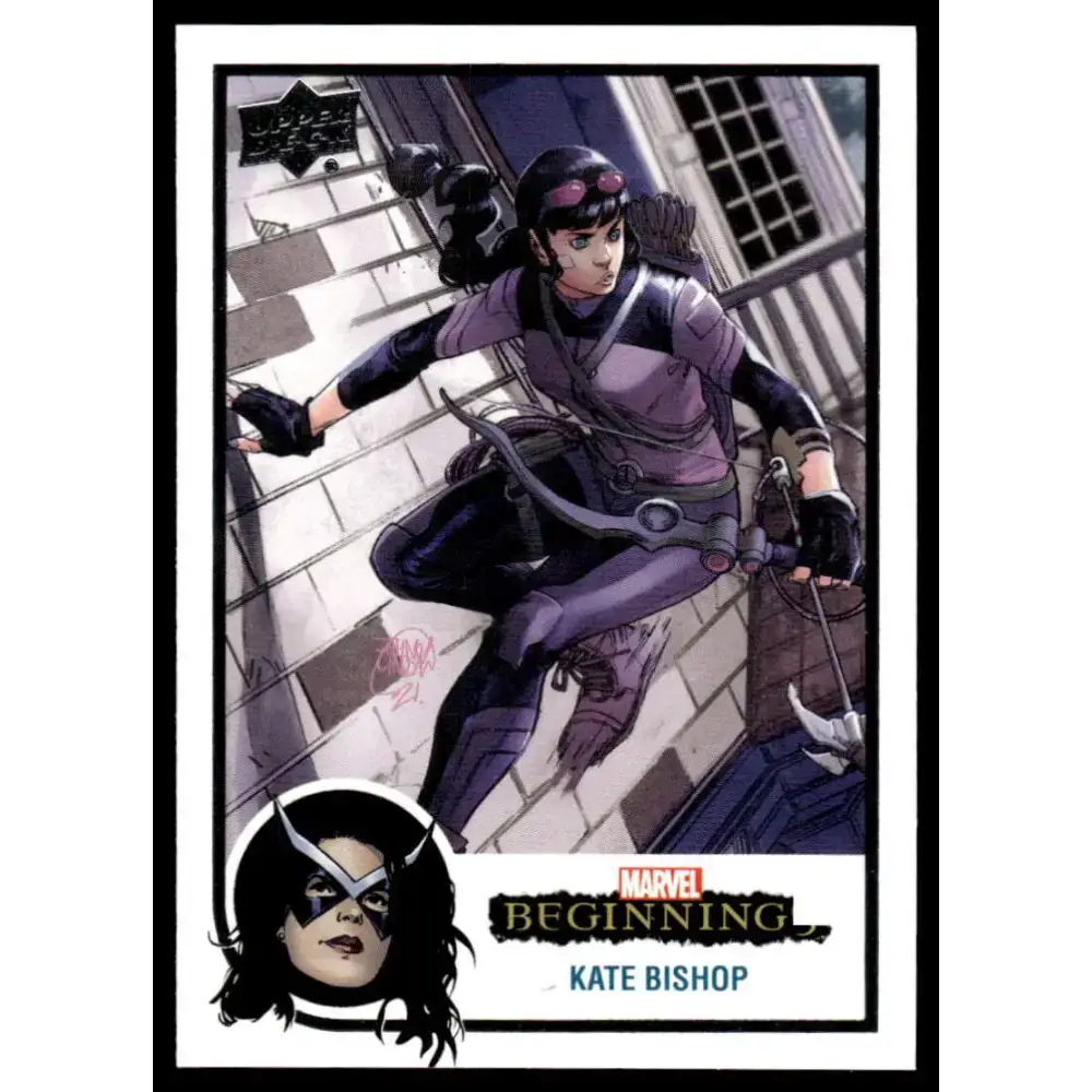 2022 Upper Deck Marvel Beginnings Vol. 2 Series 1 #148 Kate Bishop NonSport - Non-Sports Card Single