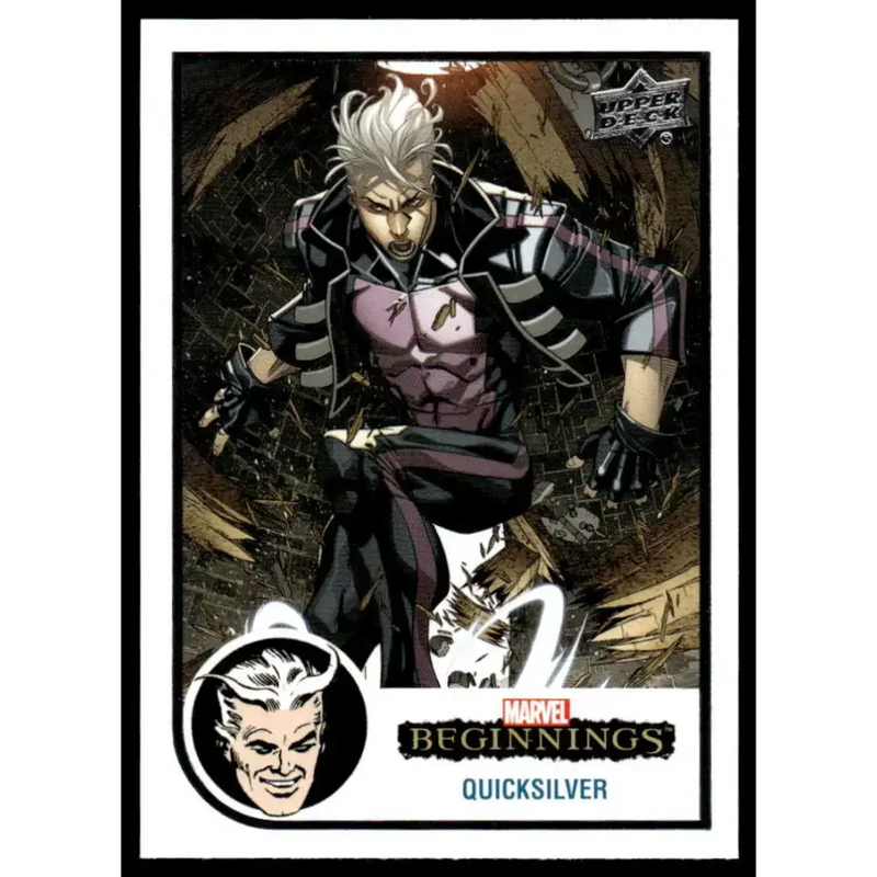 2022 Upper Deck Marvel Beginnings Vol. 2 Series 1 #21 Quicksilver NonSport - Non-Sports Card Single