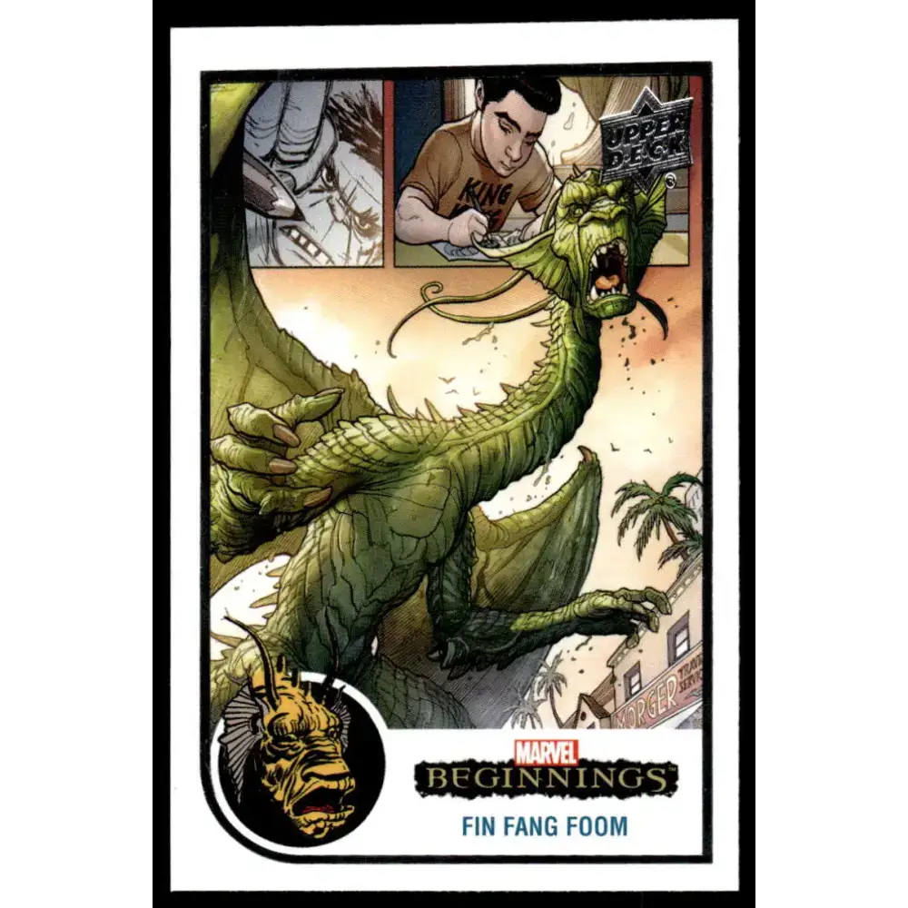 2022 Upper Deck Marvel Beginnings Vol. 2 Series 1 #3 Fin Fang Foom NonSport - Marvel Card Single
