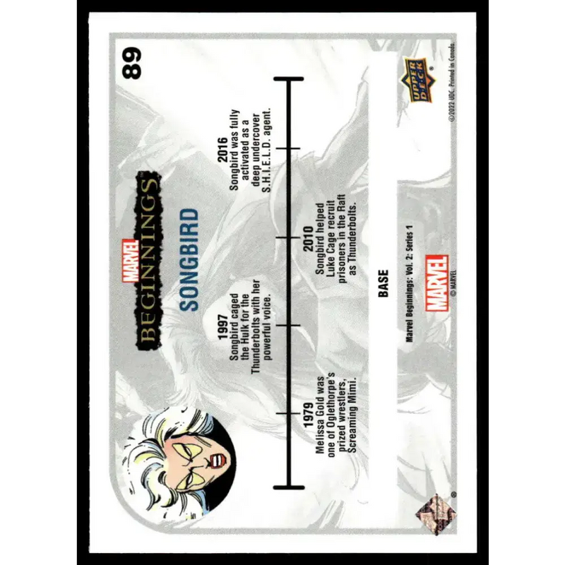 2022 Upper Deck Marvel Beginnings Vol. 2 Series 1 #88 Black Cat NonSport - Marvel Card Single