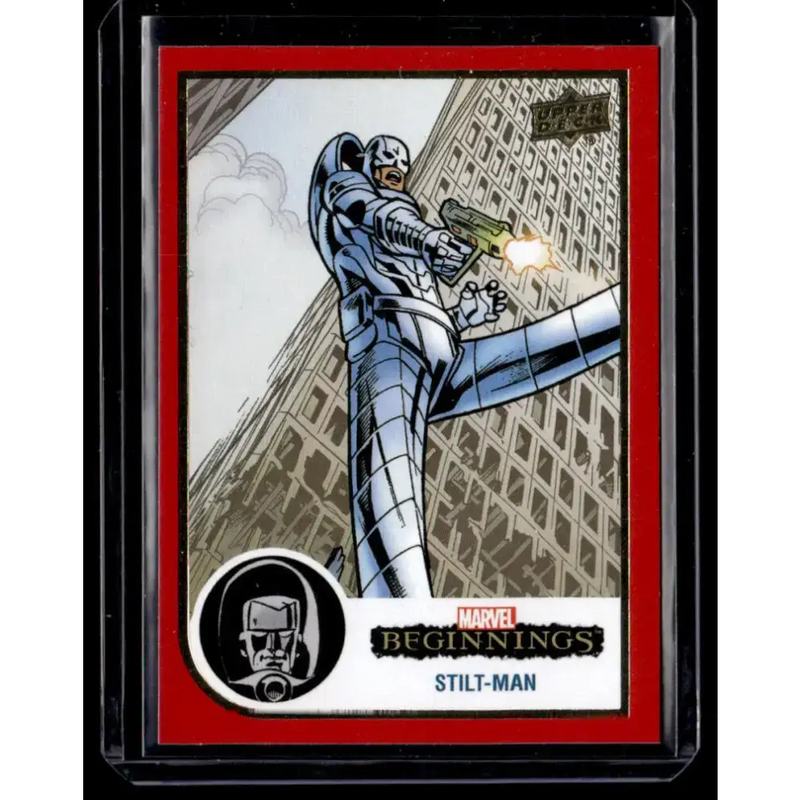 2022 Upper Deck Marvel Beginnings Vol. 2 Series 1 Red Border #32 Stilt-Man NM-MT NonSport Card - Marvel Card Single