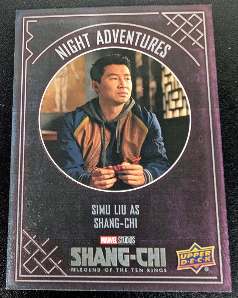 2022 Upper Deck Marvel Shang-Chi Complete 10 Card Night Adventures Set NA-1 to NA-10 - Marvel Card Single