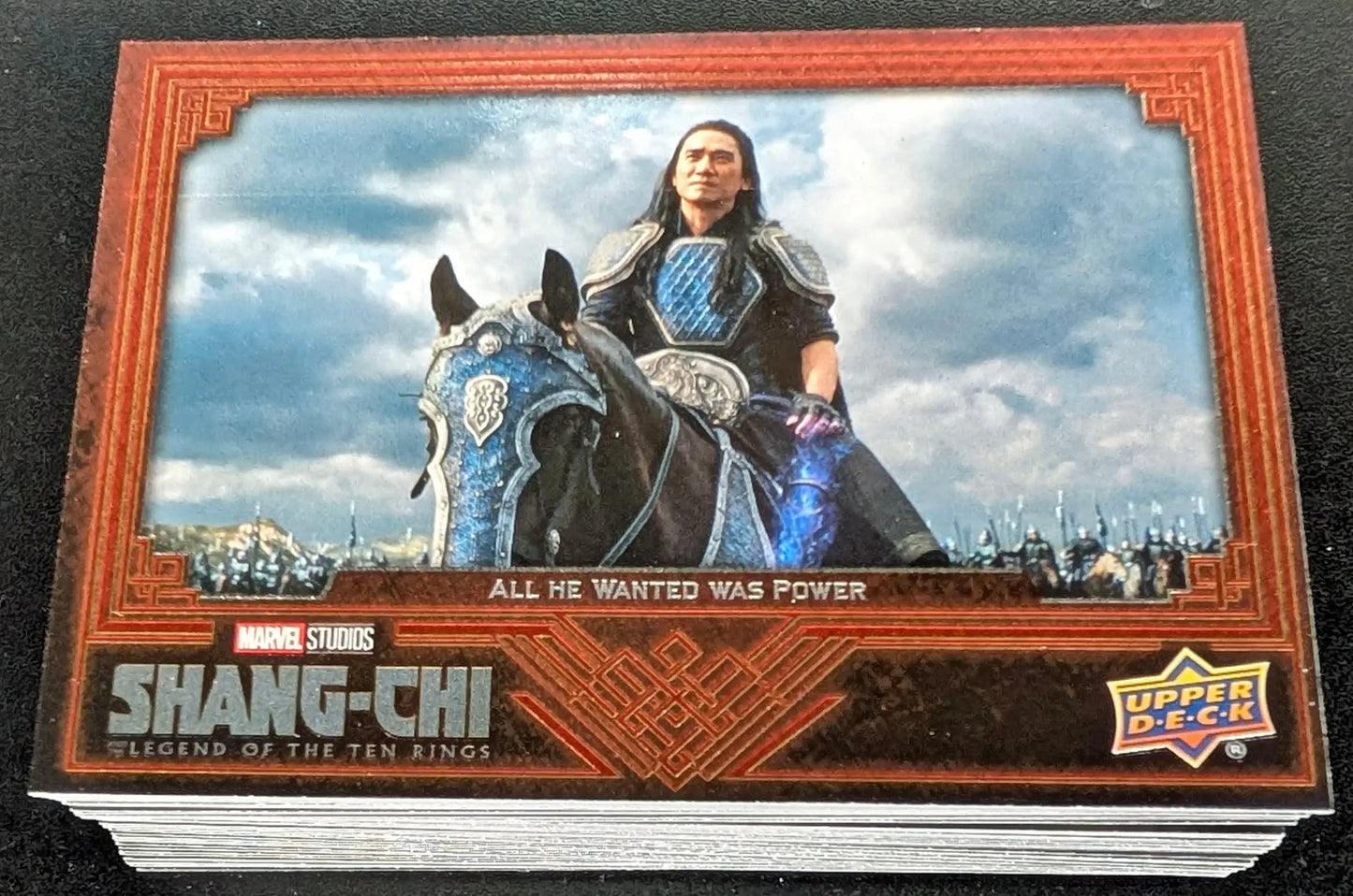 2022 Upper Deck Marvel Shang-Chi Complete 50 Card Red Parallel Set - Marvel Card Single