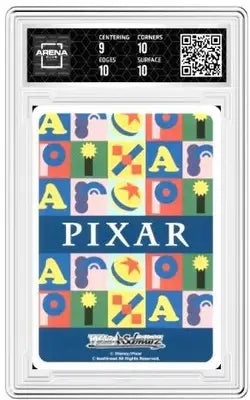 Graded Weiss Schwarz Pixar Sully Mike trading card with colorful design for Weiss Schwarz