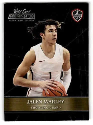 2022 Wild Card Alumination #ABC-33 Jalen Warley Basketball Cards NM ID:62446 - Basketball Card Single