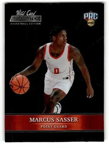 2022 Wild Card Alumination #ABC-59 Marcus Sasser Basketball Cards N ID:62450 - Basketball Card Single