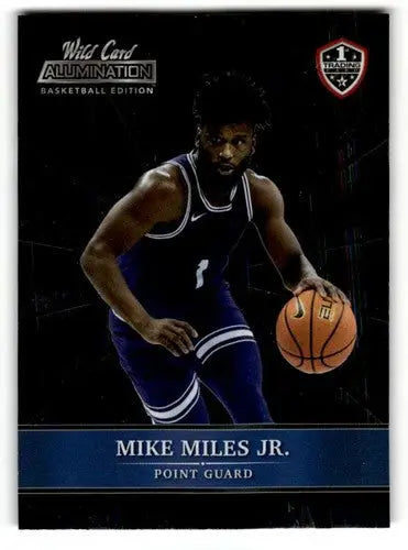 2022 Wild Card Alumination #ABC-62 Mike Miles Jr. Basketball Cards ID:62445 - Basketball Card Single