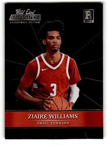 2022 Wild Card Alumination #ABC-78 Ziaire Williams Basketball Cards ID:62442 - Basketball Card Single