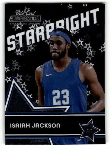 2022 Wild Card Alumination #SB-7 Isiah Jackson Basketball Cards NM- ID:62439 - Basketball Card Single