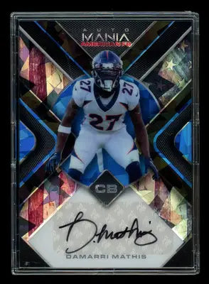 2022 Wild Card Mania American FB Damarri Mathis #AMA-TR24 2/5 Football