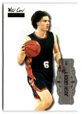 2022 Wild Card Matte #LBC-3 Josh Giddey Limited Base Cards White - Basketball Card Single