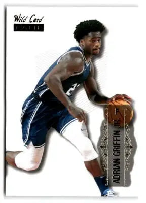 2022 Wild Card Matte #LBC-4 AJ Griffin Limited Base Cards White - Basketball Card Single