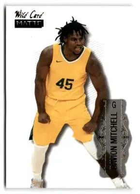 2022 Wild Card Matte #LBC-5 Davion Mitchell Limited Base Cards White - Basketball Card Single