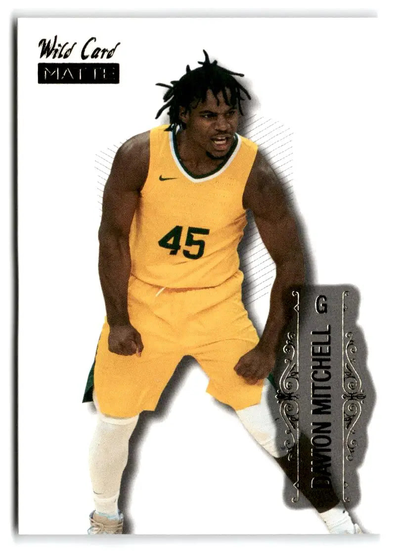 2022 Wild Card Matte #LBC-5 Davion Mitchell Limited Base Cards White - Basketball Card Single