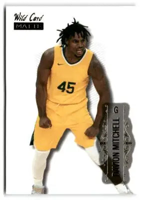 2022 Wild Card Matte #LBC-5 Davion Mitchell Limited Base Cards White - Basketball Card Single