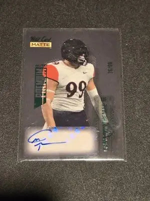2022 Wild Card Matte #MB-11 Cameron Thomas Black auto #/99 - Football Card Single