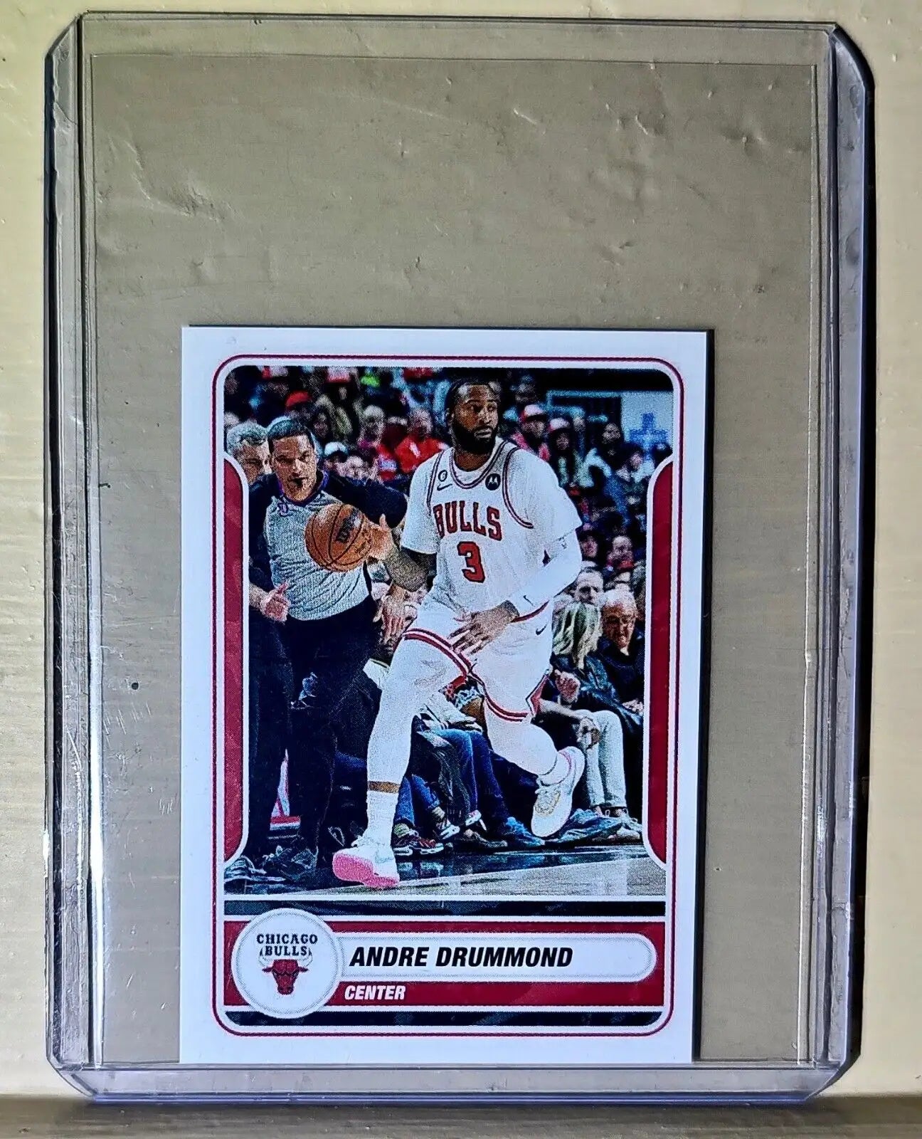 2023-24 Andre Drummond Panini NBA Basketball #161 Sticker Chicago Bulls - Basketball Card Single