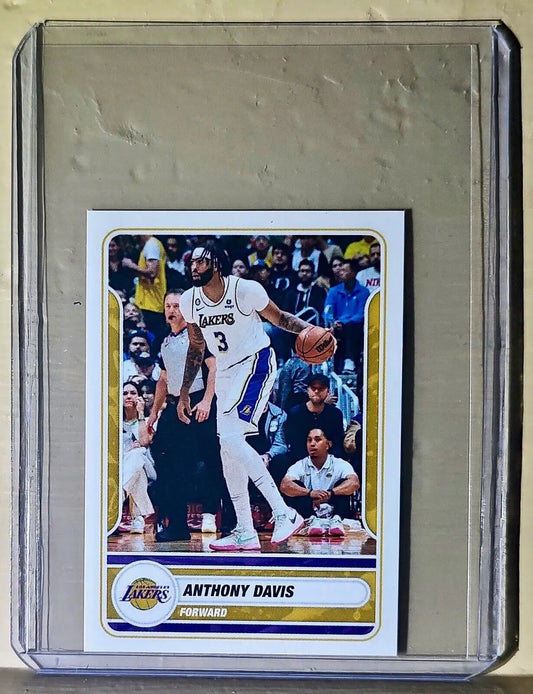 2023-24 Anthony Davis Panini NBA Basketball #364 Sticker Los Angeles Lakers - Basketball Card Single
