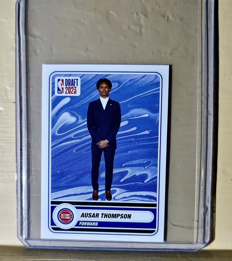 2023-24 Ausar Thompson Panini NBA Draft Rookie Basketball #83 Sticker - Other