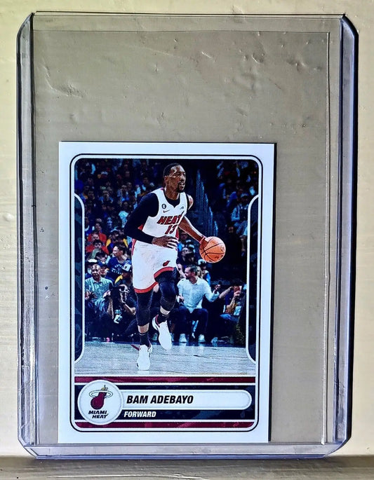 2023-24 Bam Adebayo Panini NBA Basketball #208 Sticker Miami Heat - Basketball Card Single