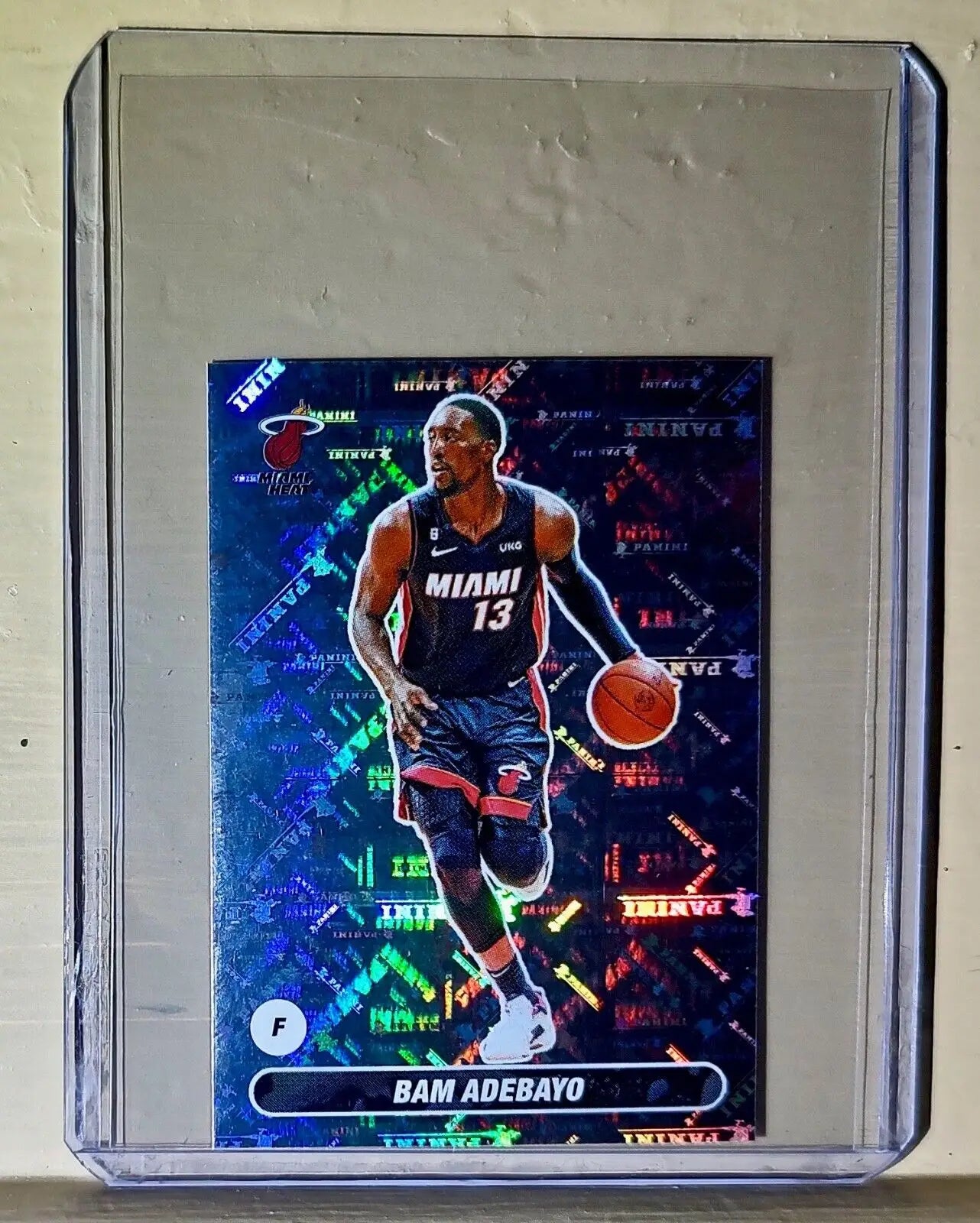 2023-24 Bam Adebayov Panini NBA Basketball #203 Sticker Miami Heat