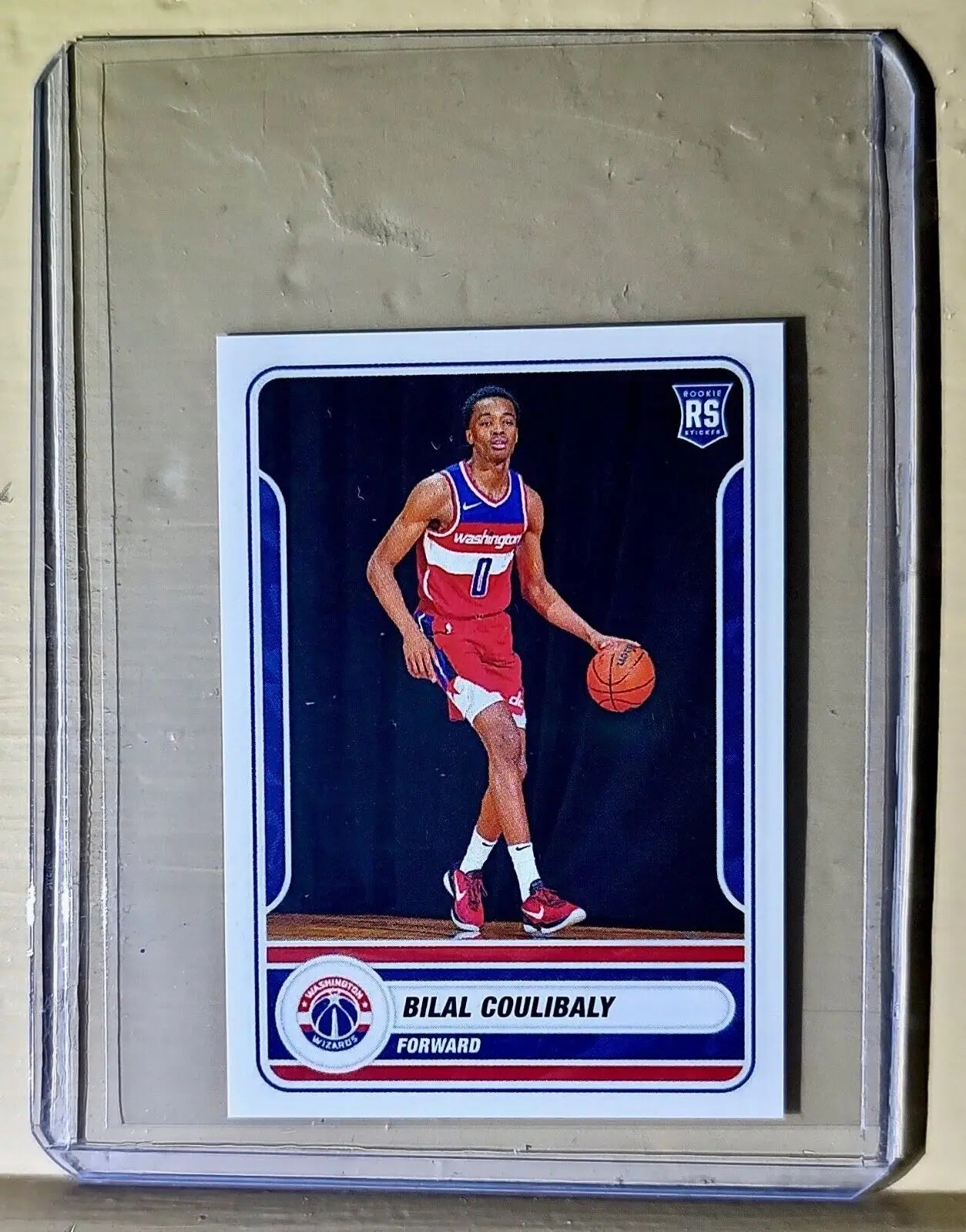2023-24 Bilal Coulibaly Panini NBA Basketball #286 Sticker Washington Wizards - Basketball Card Single