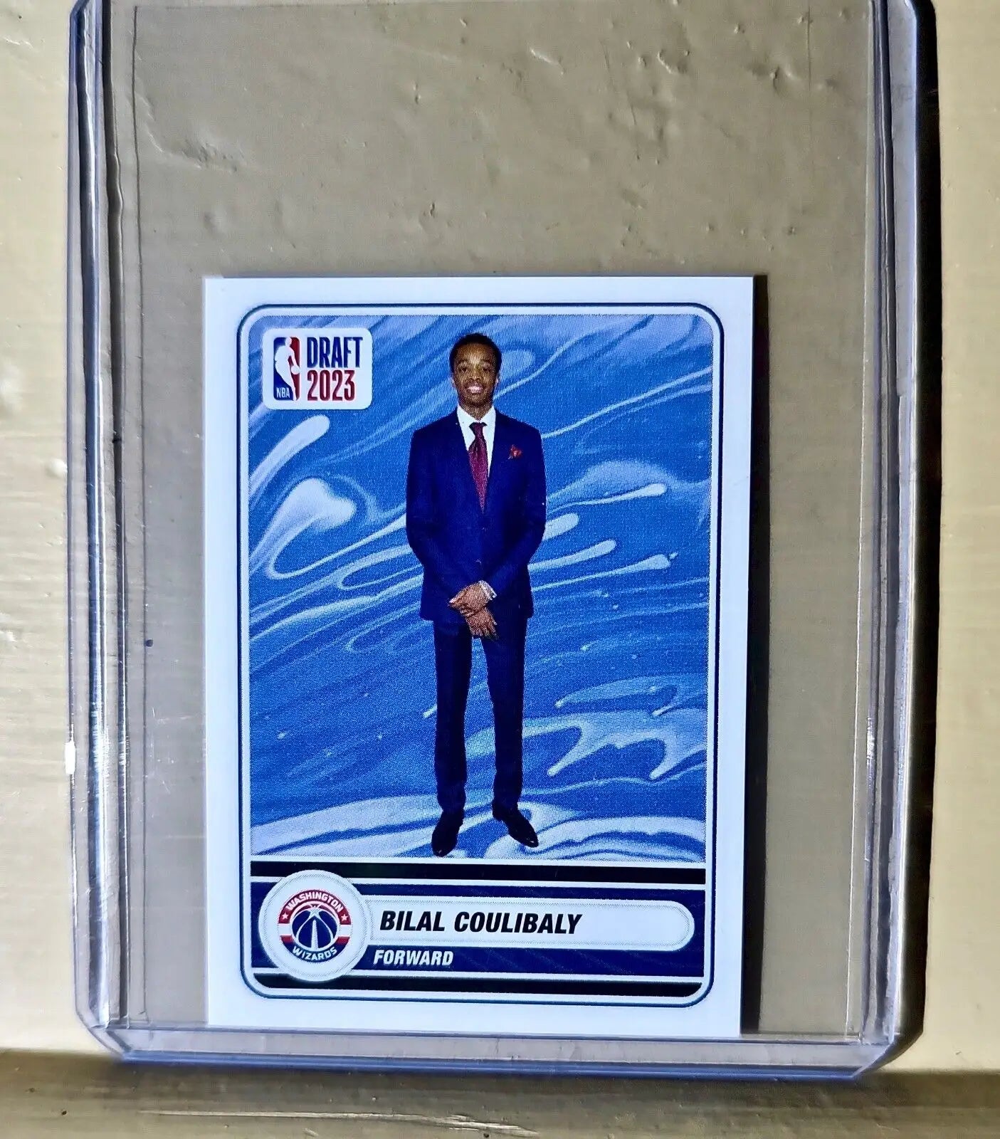 2023-24 Bilal Coulibaly Panini NBA Draft Rookie Draft RoBasketball #85 Sticker - Basketball Card Single