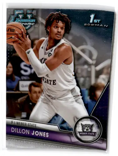 2023-24 Bowman University Chrome #1 Dillon Jones NM-MT ID:67382 - Basketball Card Single