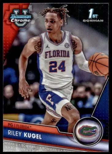 2023-24 Bowman University Chrome #38 Riley Kugel NM-MT ID:67390 - Basketball Card Single